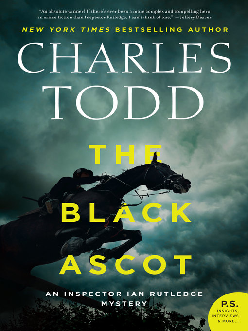 Title details for The Black Ascot by Charles Todd - Available